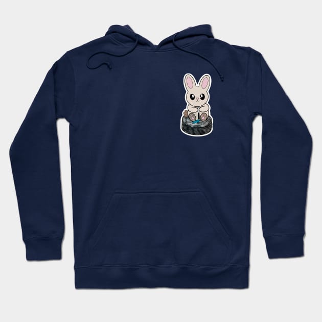 Puck Bunny (Seattle) Hoodie by jberoldart